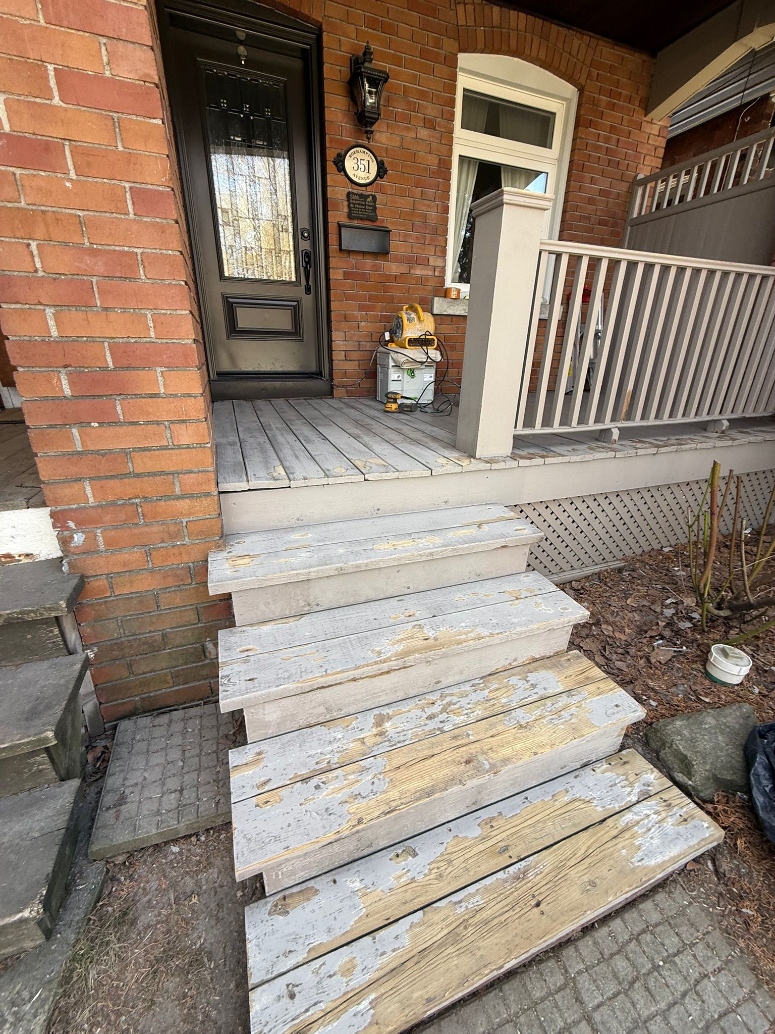 Before painting - Project 8