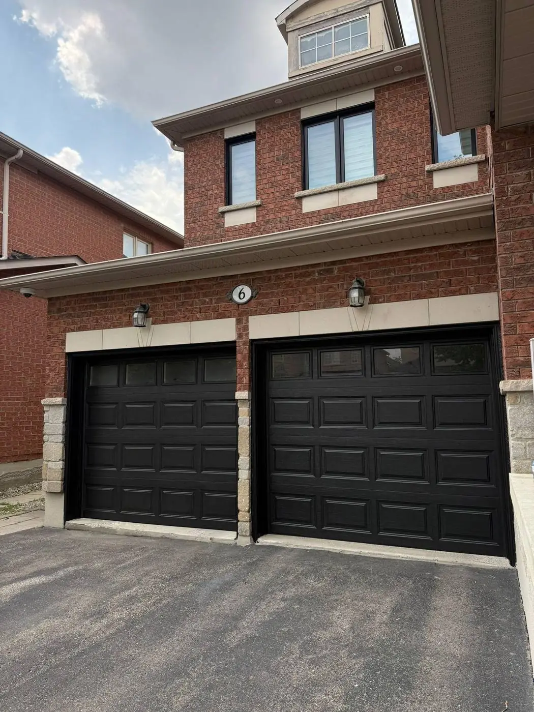 Garage Door Painting project example